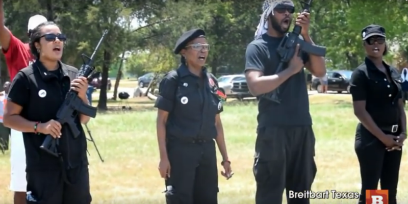 Black Panthers Threaten Police in Texas