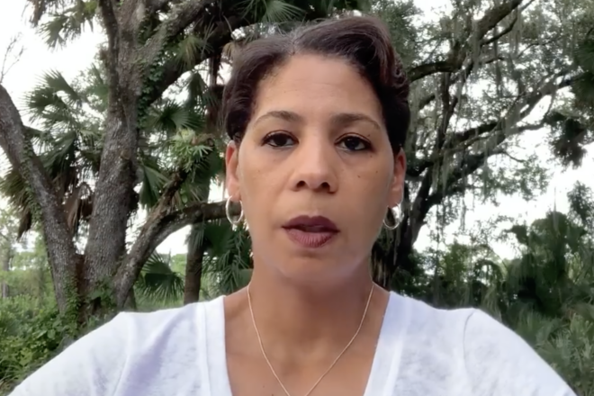 Progressive Pam Keith impugns all police officers nationwide, “even the good ones”