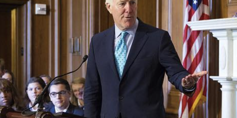Cornyn says he is “optimistic” about bipartisan gun legislation