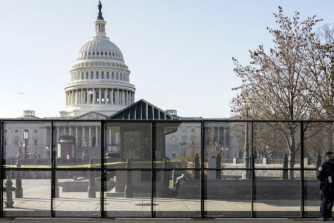 What's more important, a permanent Capitol fence or border security fence?