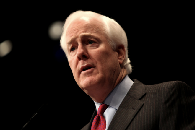 Cornyn under fire for comparison with ruling on racial segregation