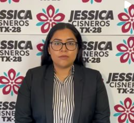 Jessica Cisneros hits out at Rep. Cuellar’s anti-abortion stance