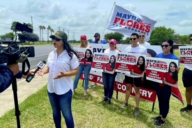 Republican Mayra Flores flips Democratic stronghold in special election