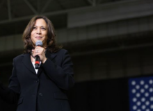 Harris Delivers Concession Speech at Howard University