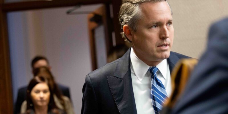 Rep. Brian Harrison Calls for Removal of Speaker Burrows