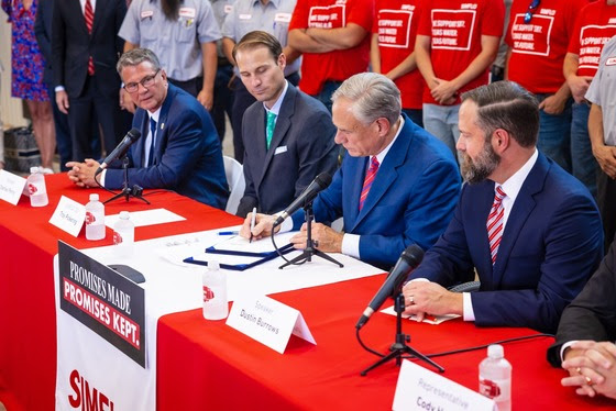 Gov. Greg Abbott Signs Landmark $20 Billion Water Infrastructure Law