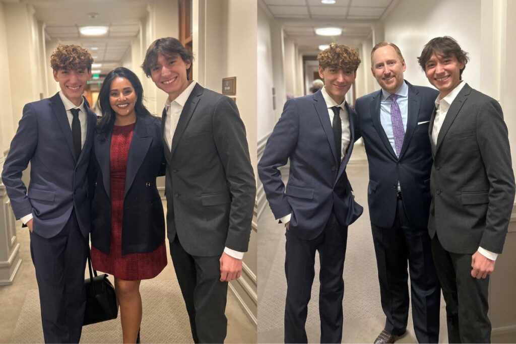Denham Brothers with Lorena Campos and Matthew Connor