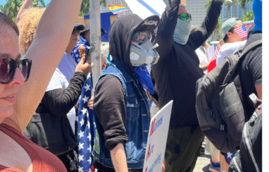 Immigration Agents Deploy Tear Gas Following Confrontations