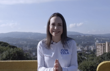 Machado Shares Nobel Peace Prize with Trump in D.C.