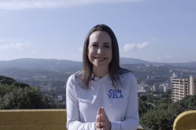 Machado Shares Nobel Peace Prize with Trump in D.C.