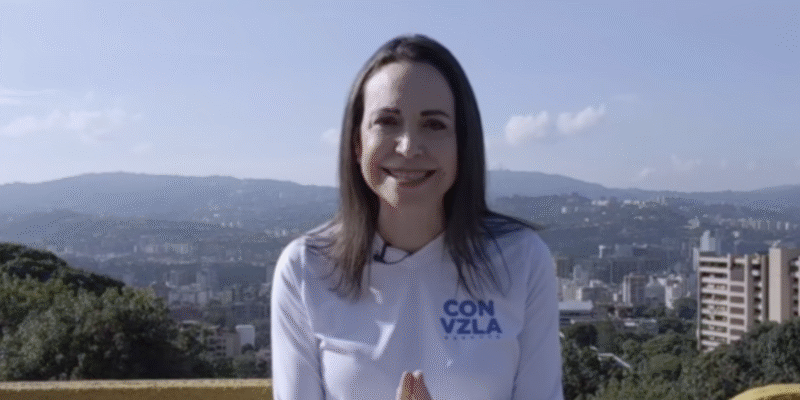 Machado Shares Nobel Peace Prize with Trump in D.C.