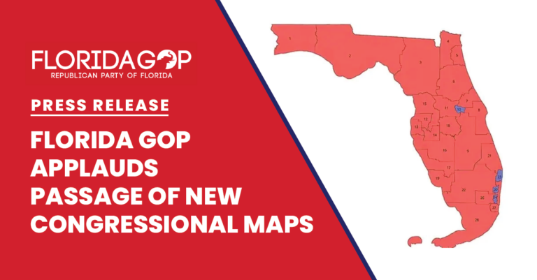 Republican Party of Florida Applauds Passage of New Congressional Maps
