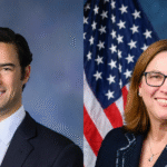 Reps. Brandon Gill and Julie Johnson.