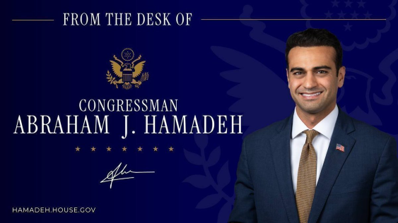 Congressman Hamadeh Introduces Legislation to Advance Research on Emerging PTSD Treatments for Veterans and Servicemembers