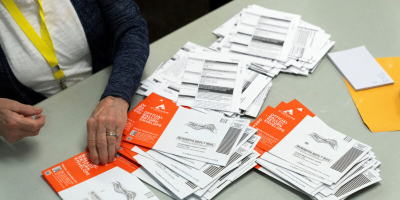 Second federal judge freezes Trump mail ballot order with US Supreme Court poised to weigh in