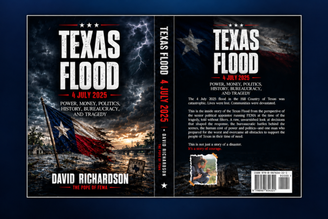 Former FEMA Administrator David Richardson Releases “Texas Flood”, an Inside Account of Crisis, Bureaucracy and Leadership